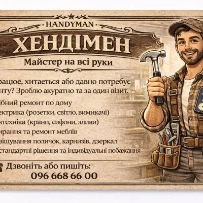 Майстер на годину